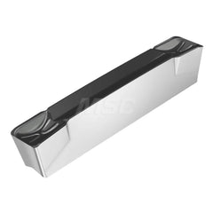 Grooving Insert: GX34GD6 WSM23S, Solid Carbide Al Finish, Neutral, 0.157″ Cutting Width, Series Tiger-tec Silver