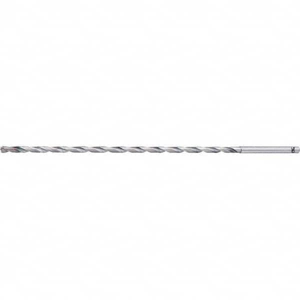 Extra Length Drill Bit: 0.125″ Dia, 140 °, Solid Carbide EgiAs Finish, 7.36″ OAL