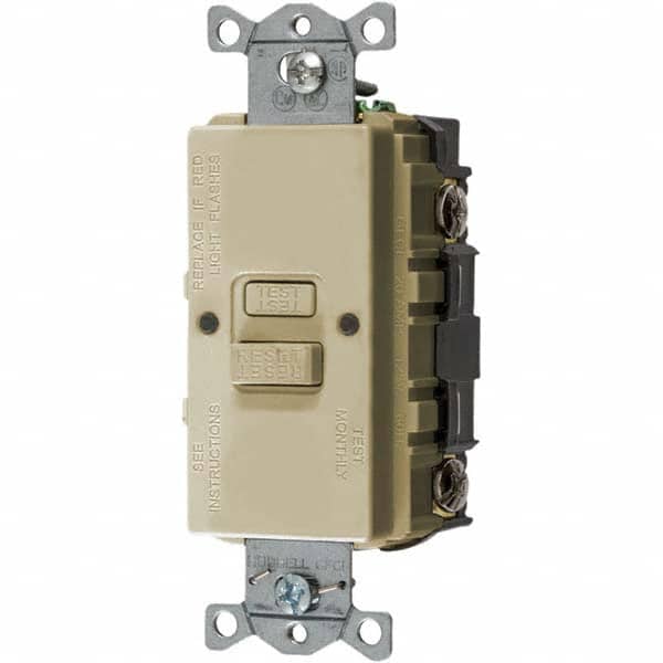 Bryant Electric - GFCI Receptacles Grade: Commercial Color: Ivory - Benchmark Tooling