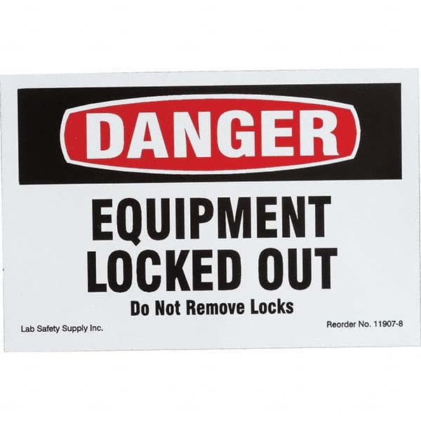 Brady - Safety & Facility Labels Message Type: Accident Prevention Header: DANGER - Benchmark Tooling
