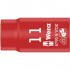 Wera - 3/8" Drive, Standard Hand Socket - Benchmark Tooling