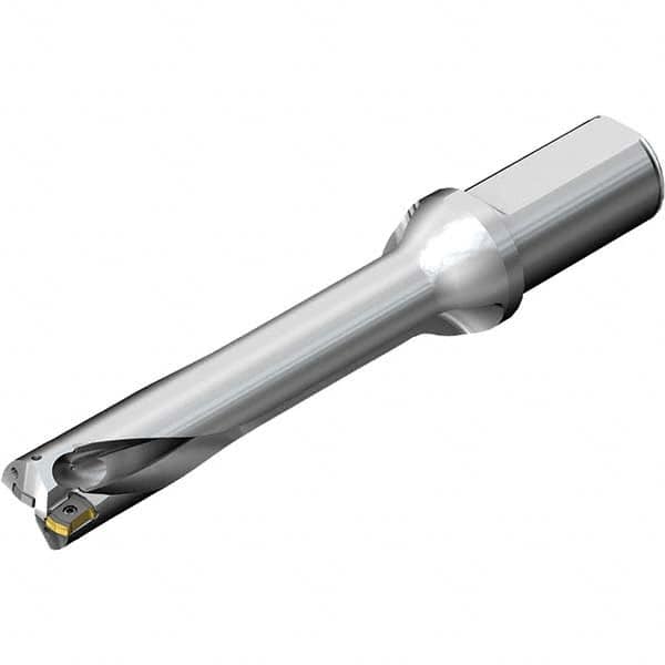 Sandvik Coromant - 4-3/8" Max Drill Depth, 5xD, 7/8" Diam, Indexable Insert Drill - Benchmark Tooling