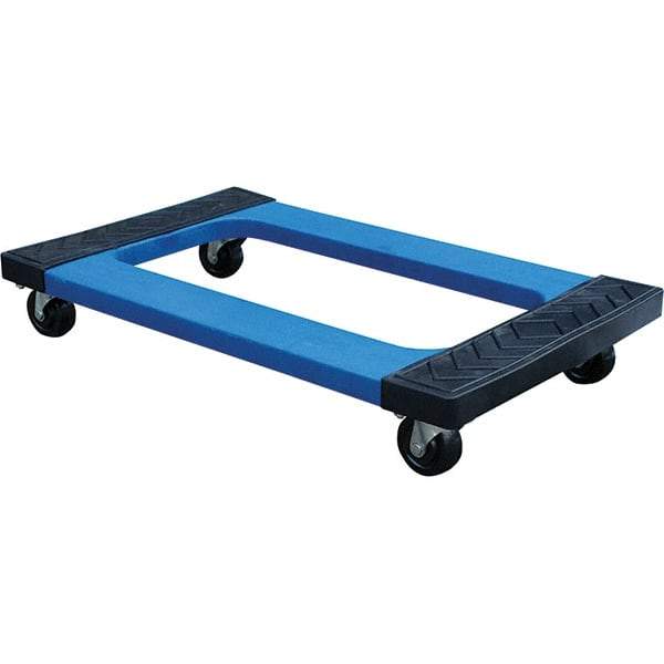 Vestil - 1,000 Lb Capacity Plastic Dolly - 30" Long x 18" Wide - Benchmark Tooling