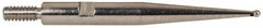 INTERAPID - 0.031" Ball Diam, Steel, Ball Test Indicator Contact Point - 0.812" Contact Point Length, Use with Brown & Sharpe 310-3, 311-3, 310-b-3, 311-bn-3, 312-3 & 312-4 INTERAPID 312 Dial Test Indicators - Benchmark Tooling