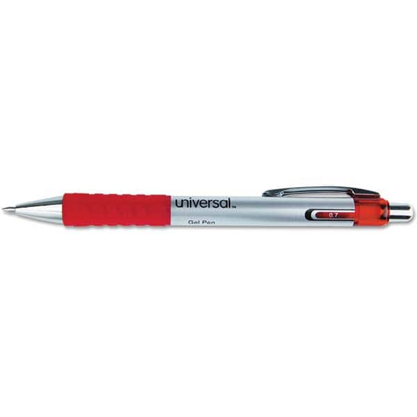 UNIVERSAL - Pens & Pencils Type: Comfort Grip Retractable Pen Color: Red - Benchmark Tooling