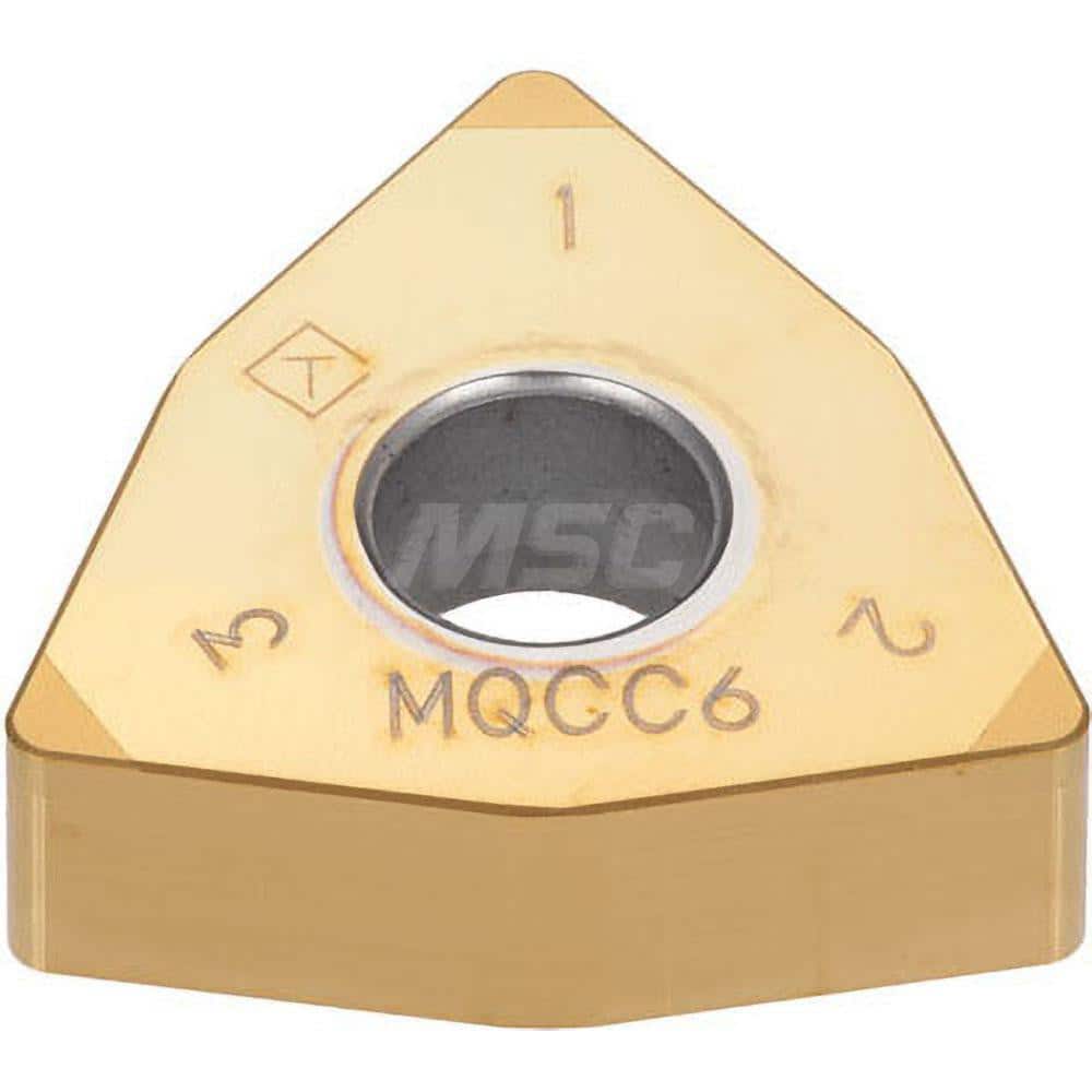 Turning Insert:  3QP-WNGA432 BXA20,  Polycrystalline Cubic Boron Nitride Coated Finish,  Neutral,  1/2″ Inscribed Circle,  0.0310″ Corner Radius,  80.0 ° N/A Trigon,  Series  WNGA