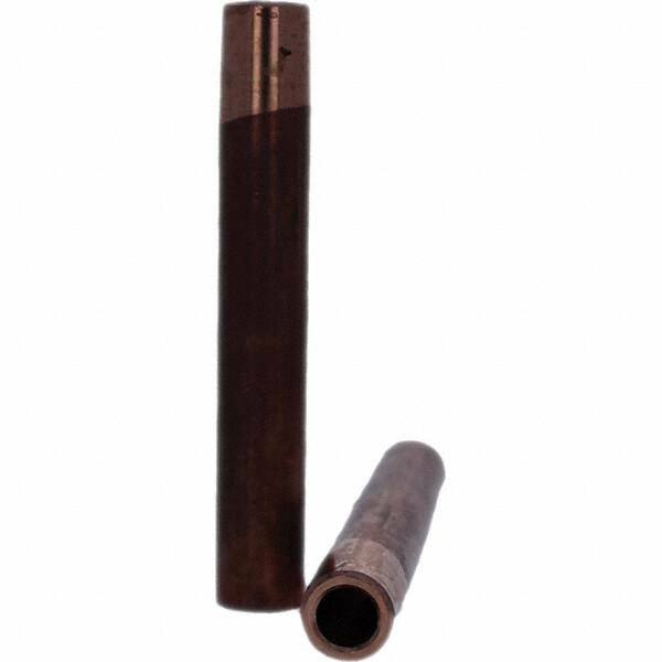 Tuffaloy - Spot Welder Tips For Use With: 5RW Electrode Holder Type: Straight Tip C Nose (Flat) - Benchmark Tooling