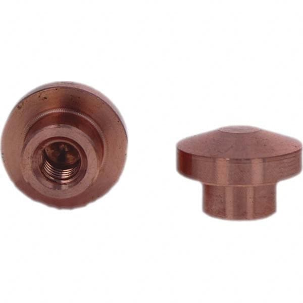 Tuffaloy - Spot Welder Tips For Use With: Socket Or Paddle Type Holder Type: Socket Tip E Nose (Truncated) - Benchmark Tooling