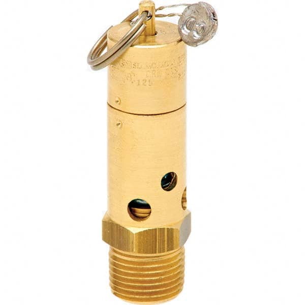 Control Devices - 1/2" Inlet, ASME Safety Valve - Benchmark Tooling