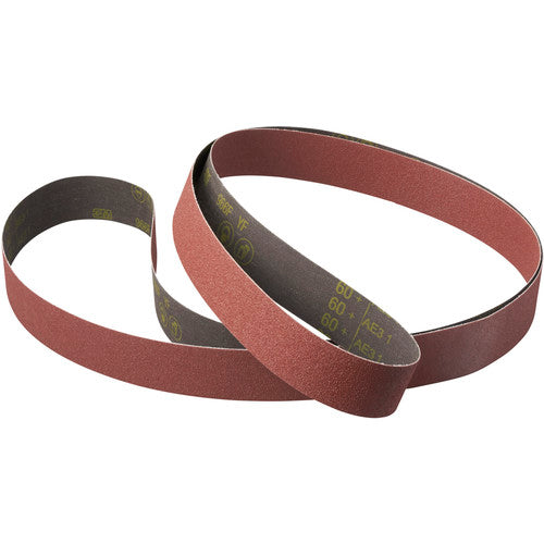 3M Cubitron II Cloth Belt 966F 80+ YF-weight 2-3/4″ × 160″ - Exact Industrial Supply