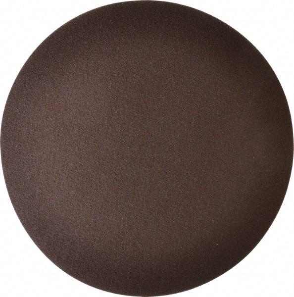 Norton - 5" Diam, 180 Grit Aluminum Oxide Adhesive PSA Disc - Fine Grade, Maroon, X Weighted Backing, Flexible - Benchmark Tooling