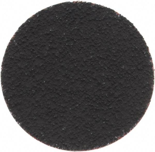 Norton - 2" Disc Diam, 50 Grit, Ceramic Alumina Quick Change Disc - Type R Attaching System, Coated, Red, Coarse Grade, 25,000 RPM, R983 Series - Benchmark Tooling