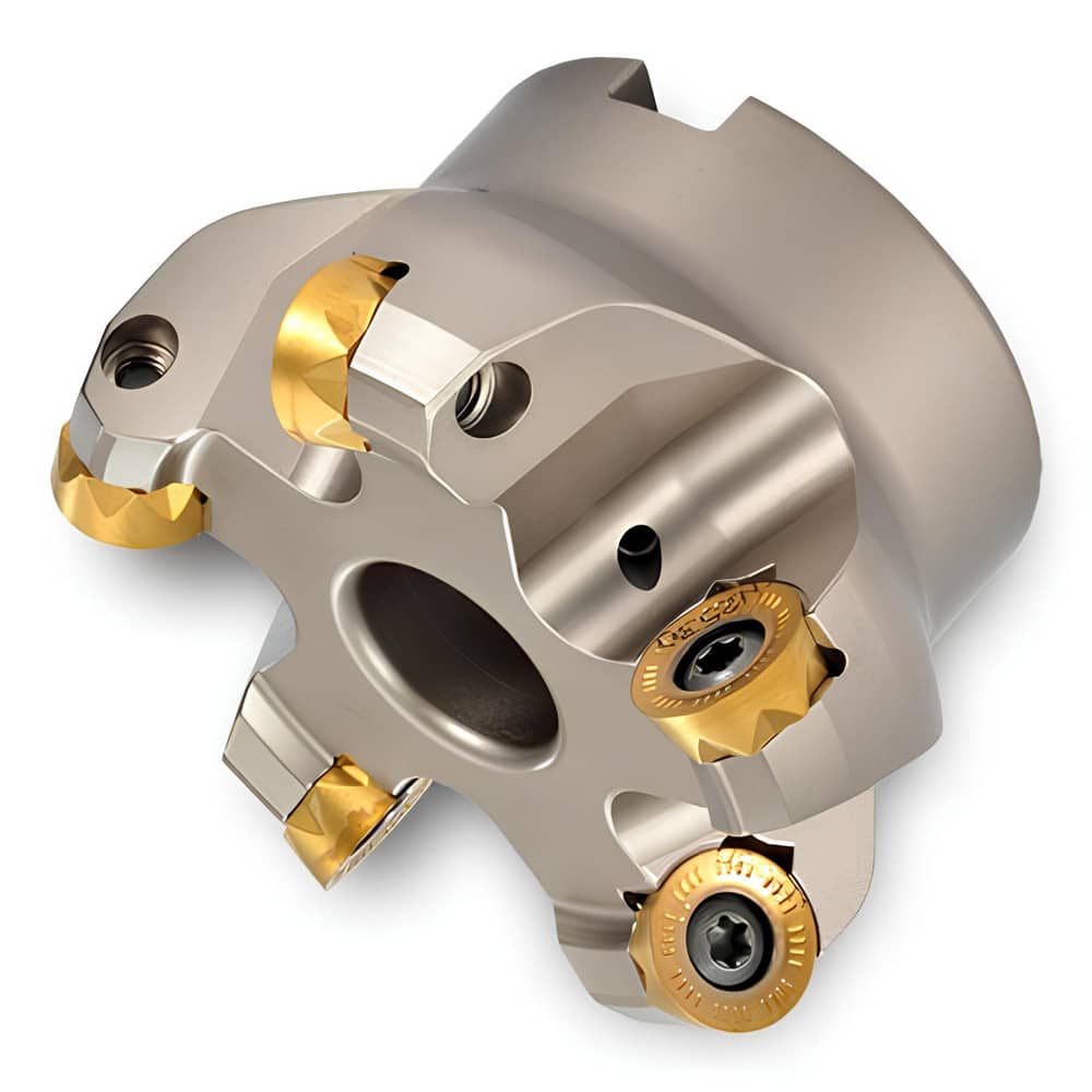 Indexable Copy Face Mills; Maximum Depth Of Cut: 8.00 mm; Compatible Insert Size Code: RJ..1605; Arbor Hole Diameter (mm): 40.00; Maximum Ramping Angle: 3.5 ™; Overall Height (mm): 63.00 mm; Series: 1A7K; Number of Cutter Inserts: 7; Cutter Style: 1A7K;
