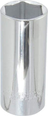 Proto - 1-1/16", 1/2" Drive, Deep Hand Socket - 6 Points, 3-1/4" OAL - Benchmark Tooling