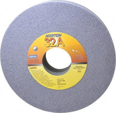Norton - 12" Diam x 3" Hole x 2" Thick, I Hardness, 46 Grit Surface Grinding Wheel - Aluminum Oxide, Type 1, Coarse Grade, 2,070 Max RPM, Vitrified Bond, No Recess - Benchmark Tooling