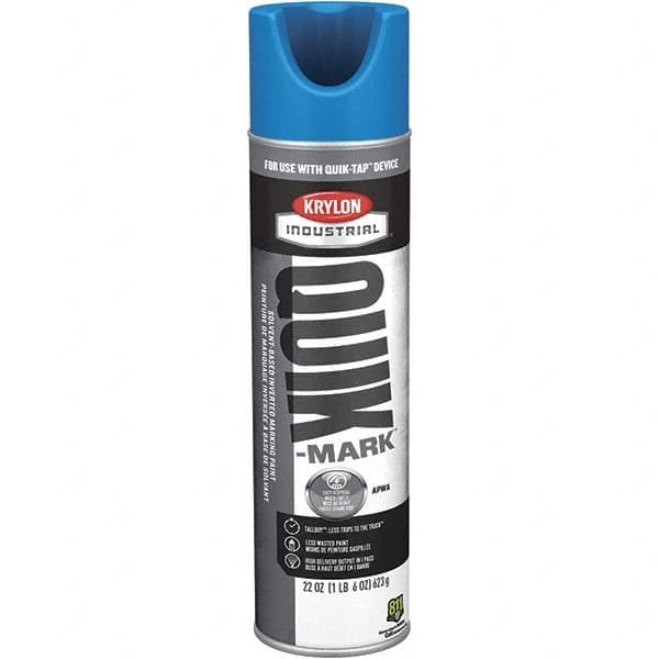 Krylon - Striping & Marking Paints & Chalks Type: Marking Paint Color Family: Blue - Benchmark Tooling