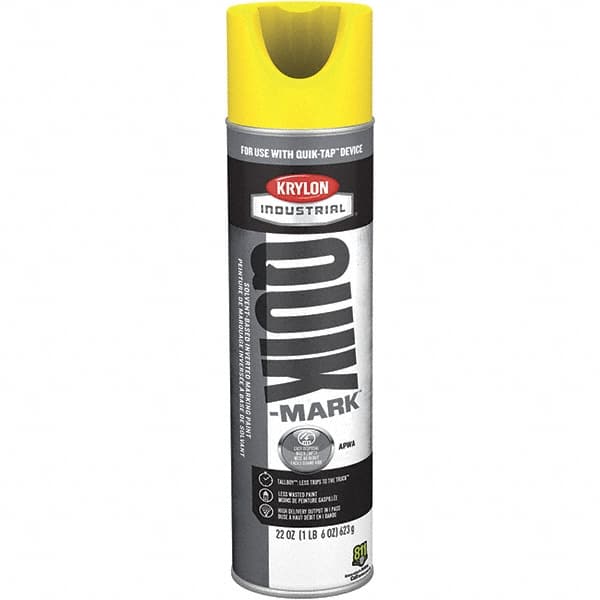Krylon - Striping & Marking Paints & Chalks Type: Marking Paint Color Family: Yellow - Benchmark Tooling