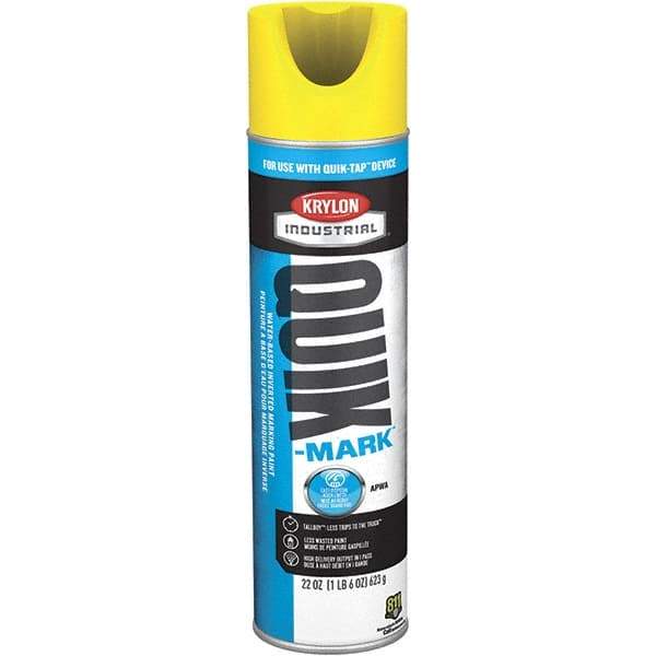 Krylon - Striping & Marking Paints & Chalks Type: Marking Paint Color Family: Yellow - Benchmark Tooling