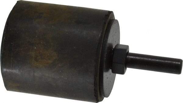 Superior Abrasives - 1-1/2" Wide x 1-1/2" Diam, Spiral Band Drum - 1/4" Shank Diam, 18,000 RPM - Benchmark Tooling