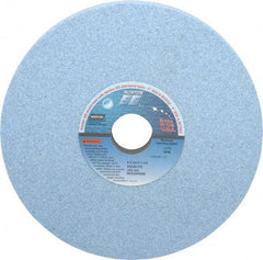 Norton - 8" Diam x 1-1/4" Hole x 3/4" Thick, I Hardness, 46 Grit Surface Grinding Wheel - Ceramic, Type 1, Coarse Grade, 3,105 Max RPM, Vitrified Bond, No Recess - Benchmark Tooling