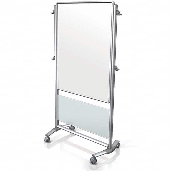 Ghent - Whiteboards & Magnetic Dry Erase Boards Type: Porcelain on steel Magnetic marker board Height (Inch): 75-5/8 - Benchmark Tooling