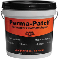 Perma-Patch - Drywall & Hard Surface Compounds Type: Permanent Asphalt Patch Material Color: Black - Benchmark Tooling