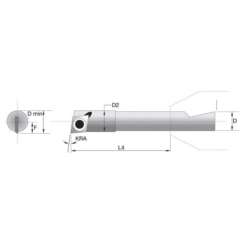 ABC500R WG A SERIES BORING BAR - Exact Industrial Supply