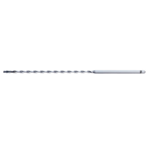 2 mm Dia. × 3 mm Shank × 68.0 mm Flute Length × 112 mm OAL, 30xD, IchAda, 2 Flute, No, Solid Carbide Drill