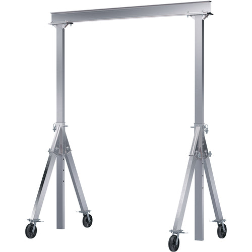 Adjustable Aluminum Gantry Crane 2K 8 × 12 VG Casters
