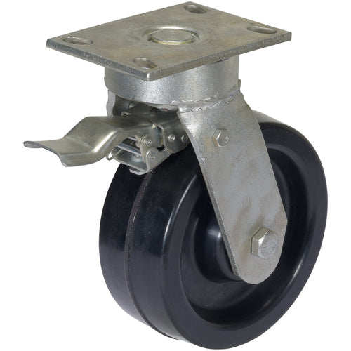 Stl Gantry Crane Caster 8 × 3 Total Lock - Exact Industrial Supply