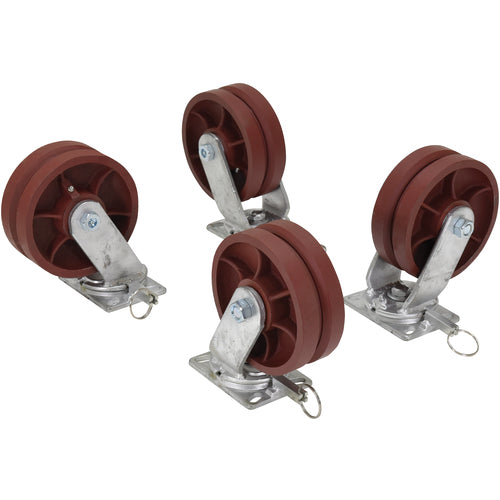 Stl Gantry Crane V-Groove Wheels 8 × 3 - Exact Industrial Supply
