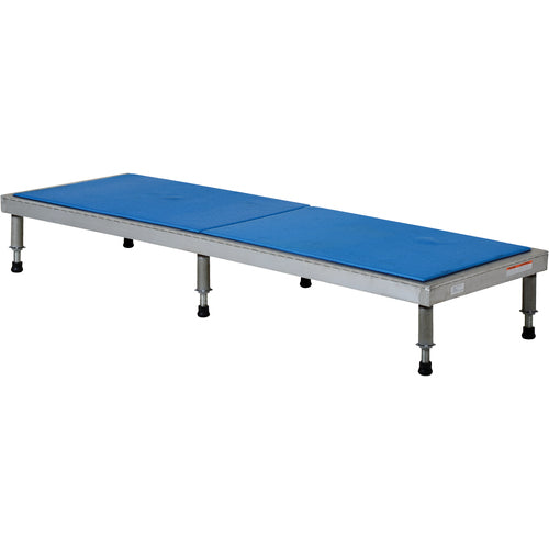 Adj SS Stand 10.5-16.5 H 24W × 72L - Exact Industrial Supply