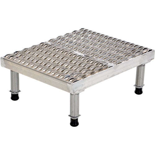 Adj SS Stand 10.5-16.5 H 19W × 35.25L - Exact Industrial Supply