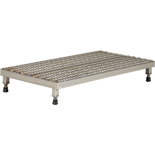 Adj SS Work Stand 6.75-8.75 H 23.5 × 48 - Exact Industrial Supply