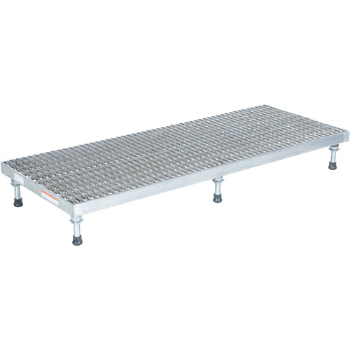Adj Alum Work Stand 5.75-7.75 H 23.62 × 60.12 - Exact Industrial Supply