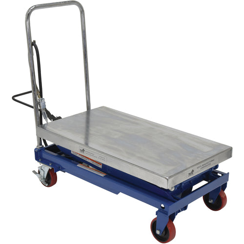 Air Steel Cart 800 lb 20 × 35.5 - Exact Industrial Supply