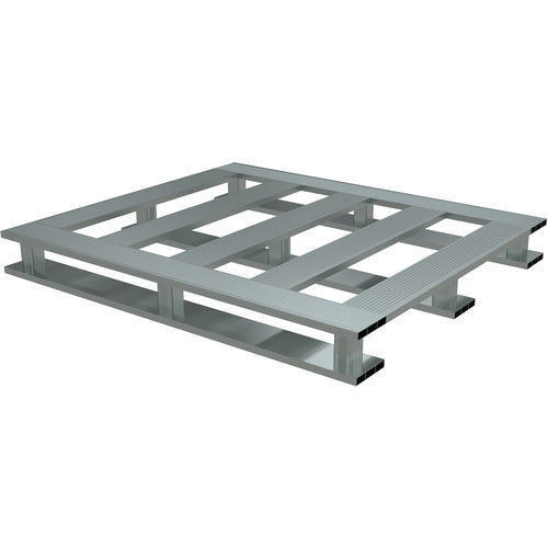 Heavy Duty Alum Pallet 4K 42 × 48 Skid Bottom - Exact Industrial Supply