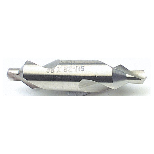 #5 × 2-3/4″ OAL 90 Degree HSS Plain Combined Drill and Countersink Uncoated
