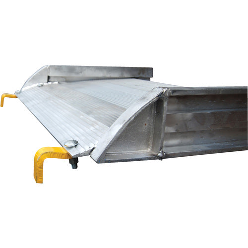 Alum Walk Ramp Hook Style 145.43 × 28″ - Exact Industrial Supply