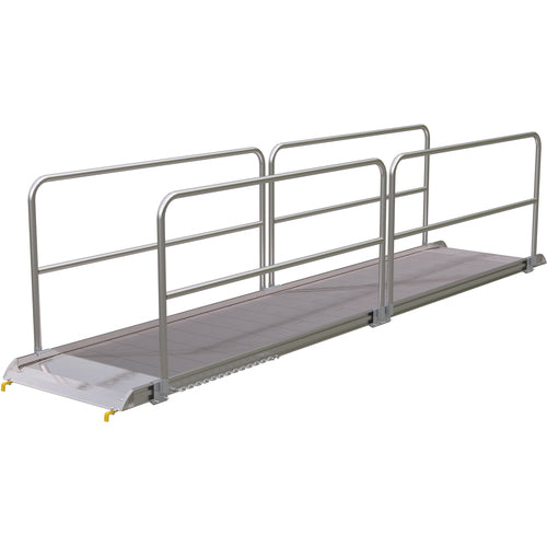 Alum Walk Ramp Handrail Hook 193.12 × 38″