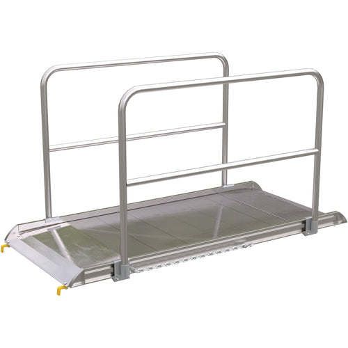 Alum Walk Ramp Handrail Hook 85.31 × 38″