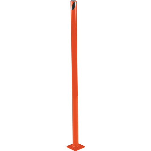 Steel Pipe Safety Bollard 48″ × 1.75″ Orange