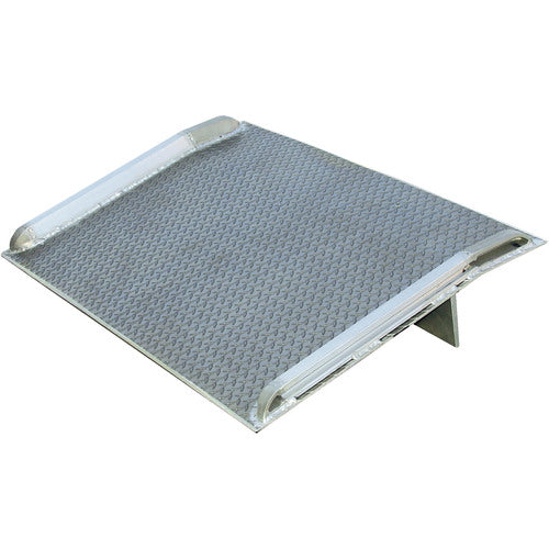 Aluminum Truck Dockboard 8000 lbs 72 × 72 - Exact Industrial Supply