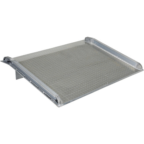 Aluminum Truck Dockboard 11000 lbs 72 × 60 - Exact Industrial Supply