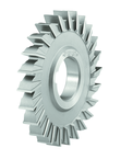 2-1/2 x 5/16 x 7/8 - HSS - Straight Side Tooth Side Milling Cutter - 16T - TiCN Coated - Benchmark Tooling