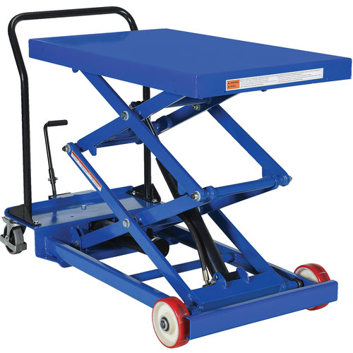 Premium Double Scissor Cart 1K 24 × 40.5 - Exact Industrial Supply