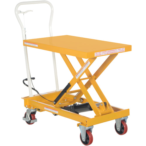 Auto-Shift Cart 500lb 19.5 × 32.5 - Exact Industrial Supply