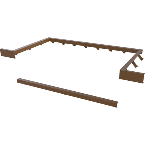 Dockleveler Option-Curb Angle Set 7 × 5 - Exact Industrial Supply