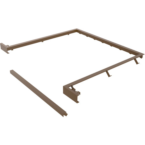 Dockleveler Option-Curb Angle Set 7 × 8 - Exact Industrial Supply