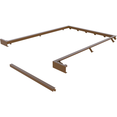 Curb Angle Set For RU-1000 131 × 88 - Exact Industrial Supply